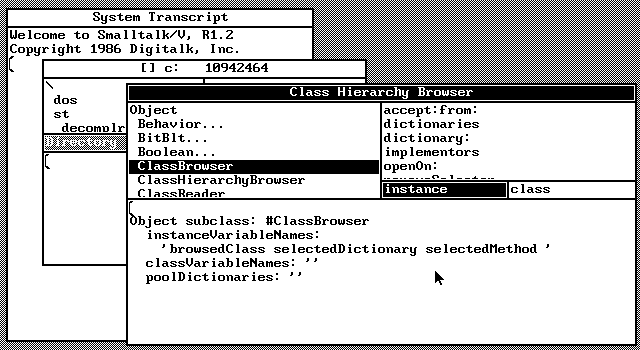 SmallTalk V - Browse